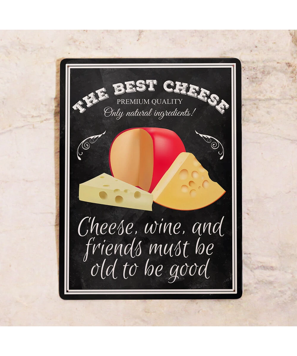 Жестяная табличка для бара  Best Cheese