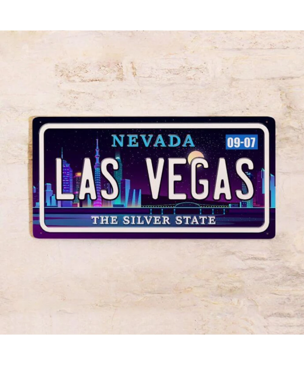 Placa de Matrícula Las Vegas