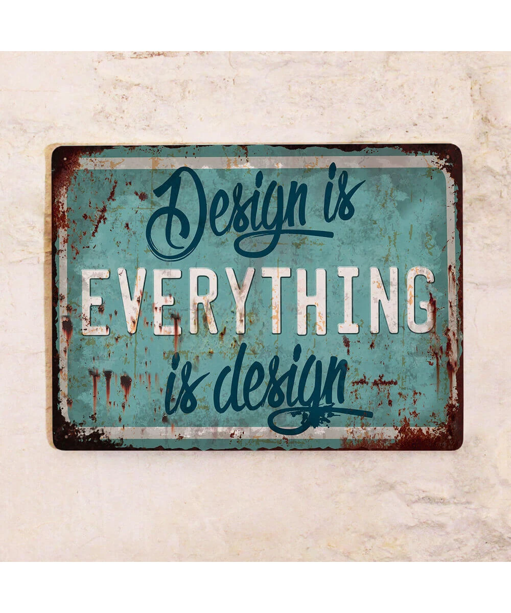 Cartel del lugar de trabajo El Diseño es Todo