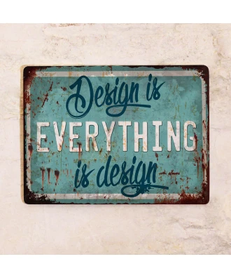 Cartel del lugar de trabajo El Diseño es Todo