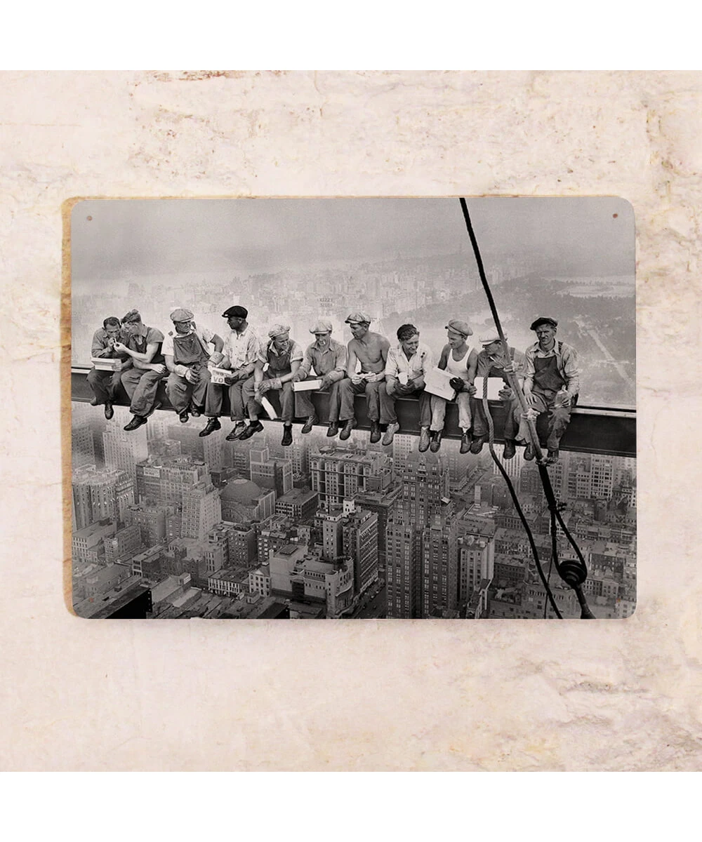 Placa metálica de garaje 20×30 cm – BBQ