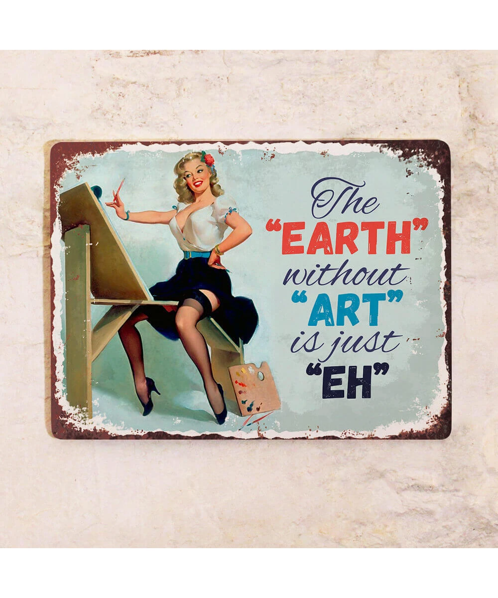 Cartel de oficina La Tierra Sin Arte