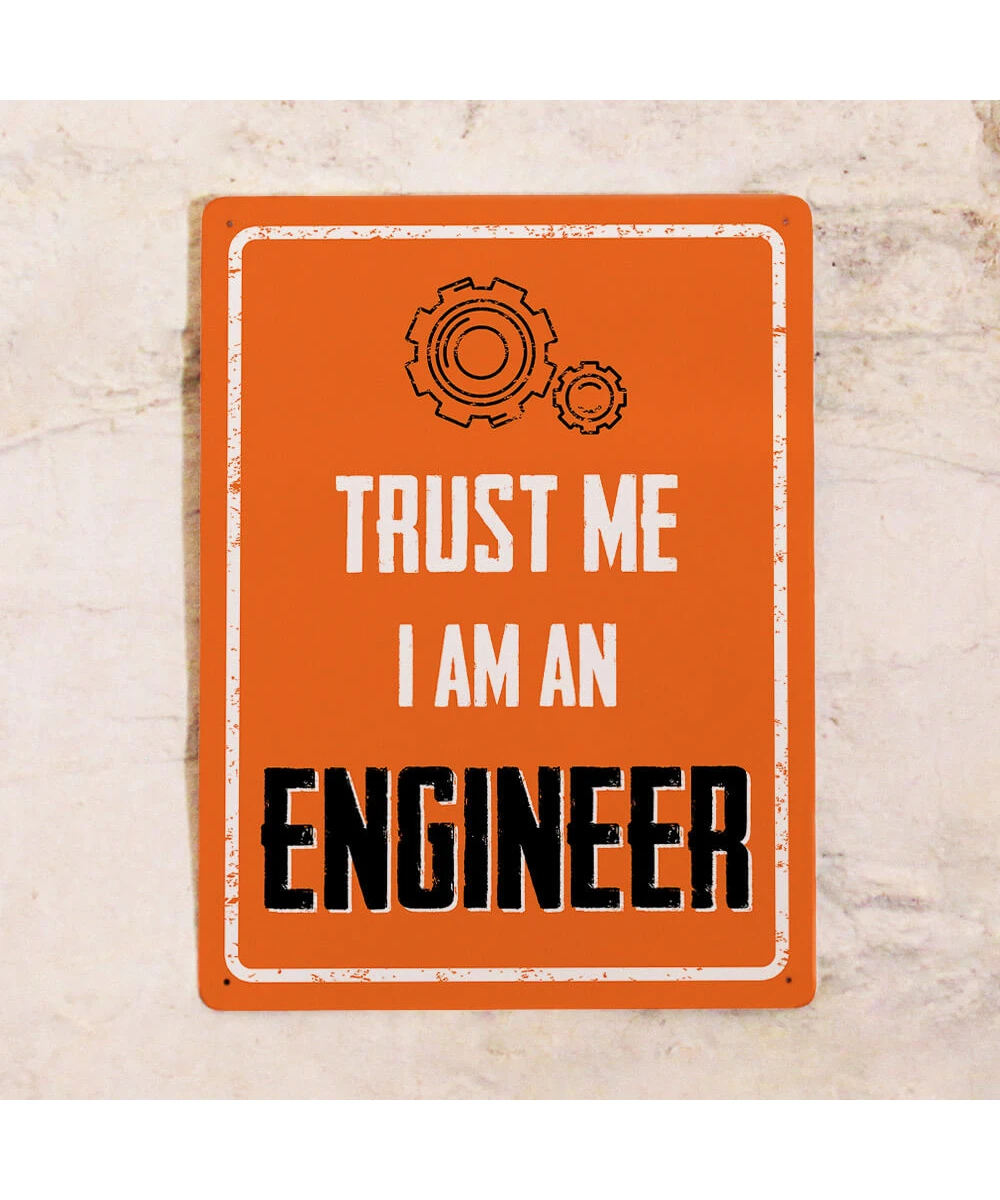 Cartel del lugar de trabajo Ingeniero