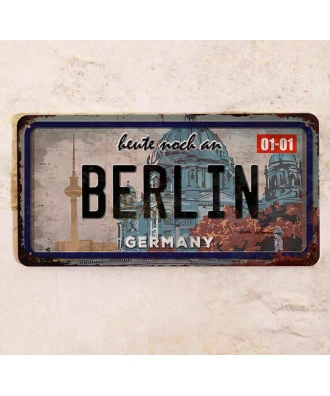 Placa de Matrícula Berlín