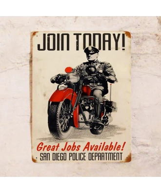 Placa metálica de garaje 20×30 cm – Chica