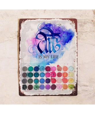 Cartel del lugar de trabajo El Arte es Mi Vida