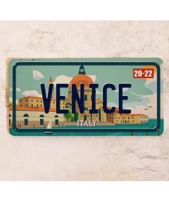 Placa de Matrícula Venecia