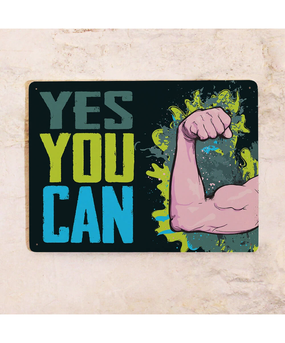 Cartel del lugar de trabajo Sí Tú Puedes