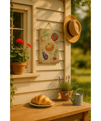 Vintage kitchen Sign Butterflies