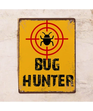 Cazador de Bugs regalo divertido para informático programador para casa y oficina