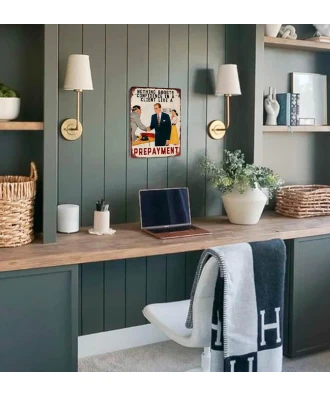 Cartel de oficina ¡Tomado!