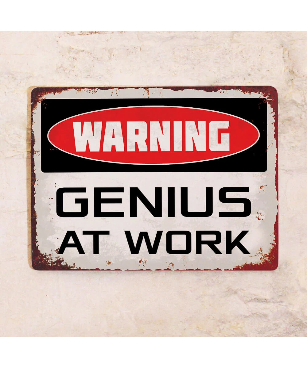 Carteles divertidos de oficina 20×30 cm – placas decorativas para oficina y lugar de trabajo