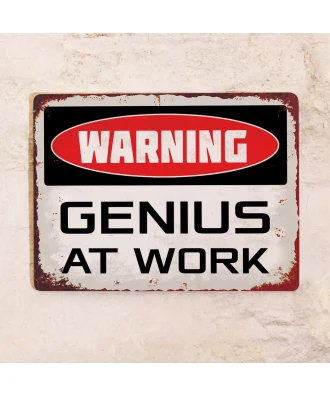 Carteles divertidos de oficina 20×30 cm – placas decorativas para oficina y lugar de trabajo